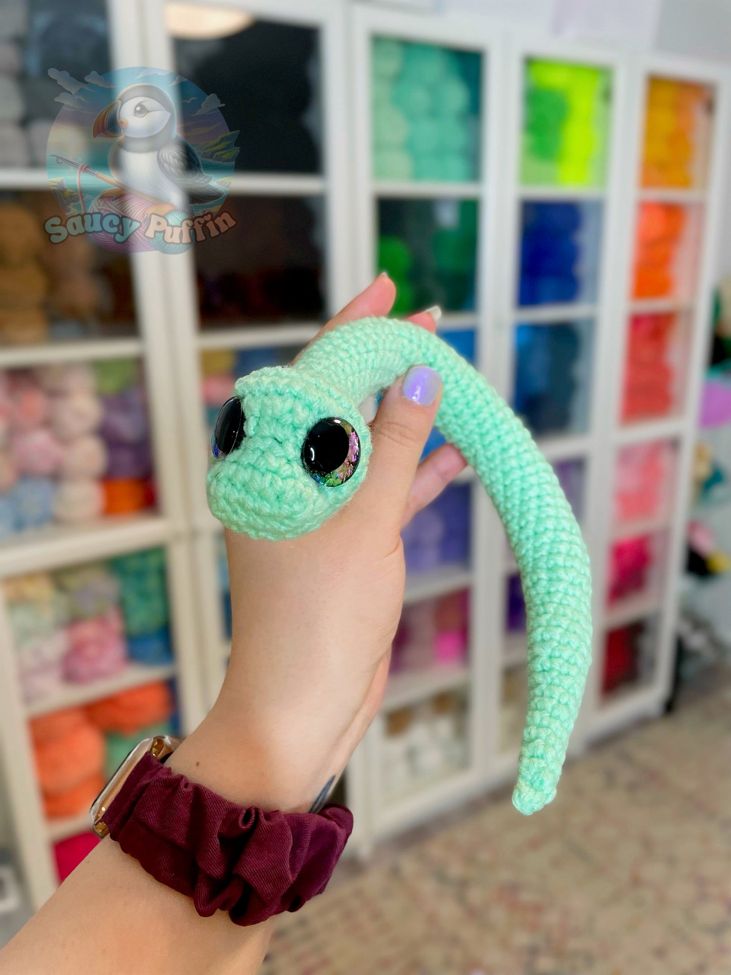 Hatching Baby Snake Crochet Pattern