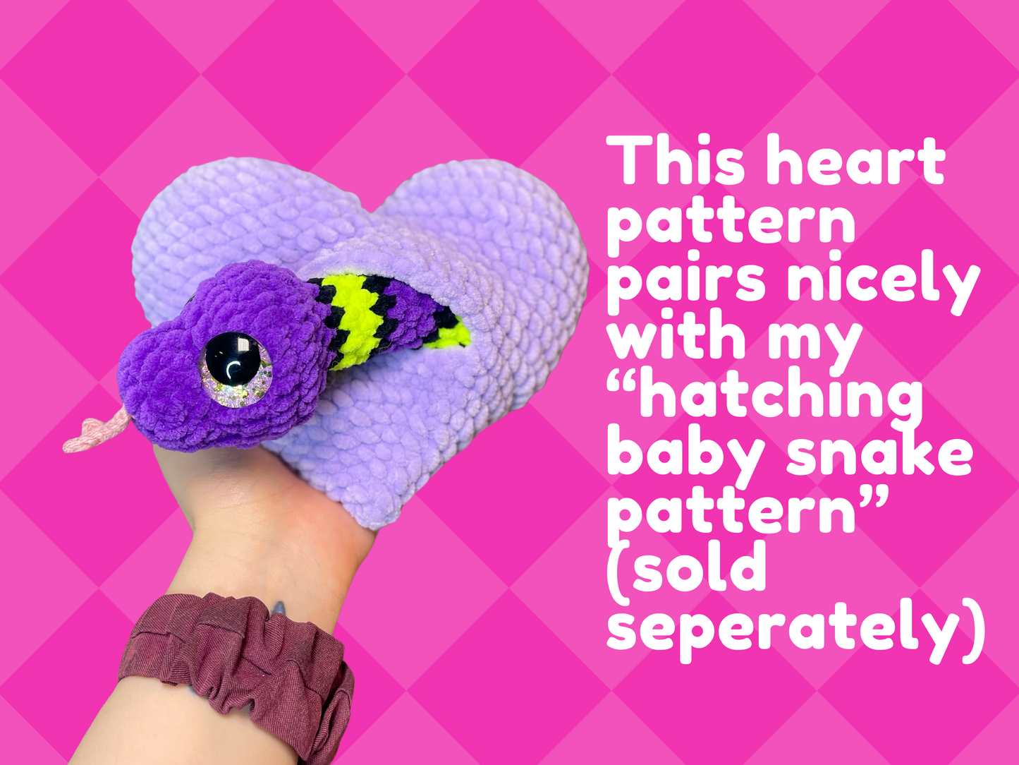 Heart Egg/Pouch Crochet Pattern