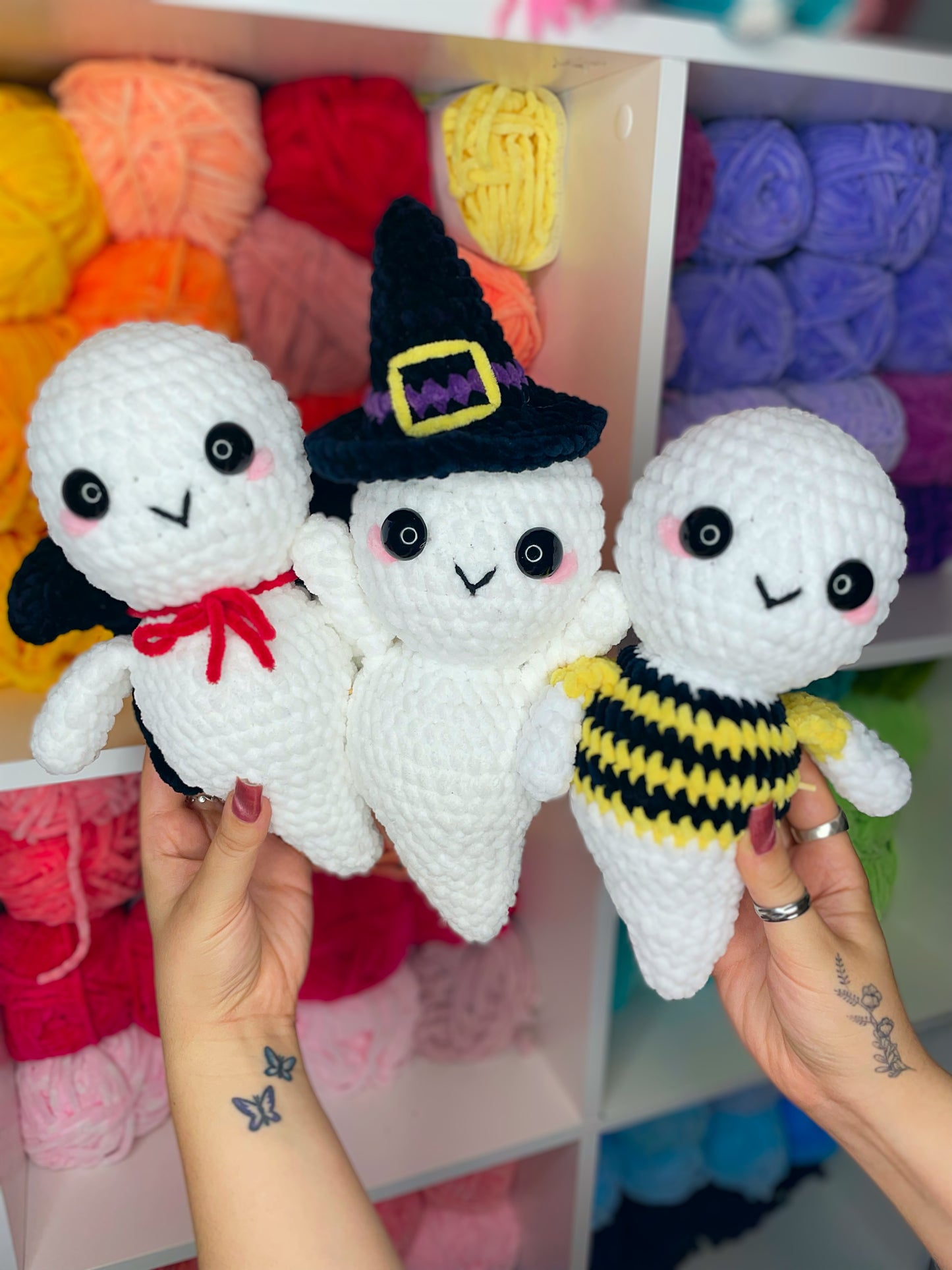 3in1 Costume Ghost Crochet Pattern