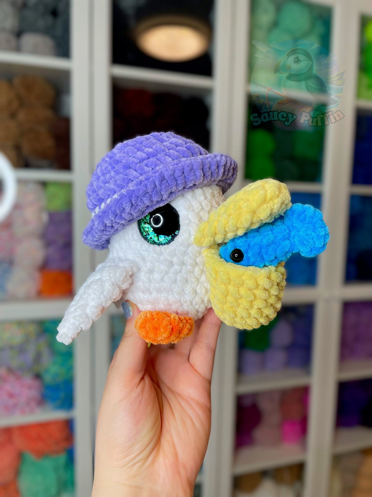 No Sew Paddy the Pelican + Friends Crochet Pattern