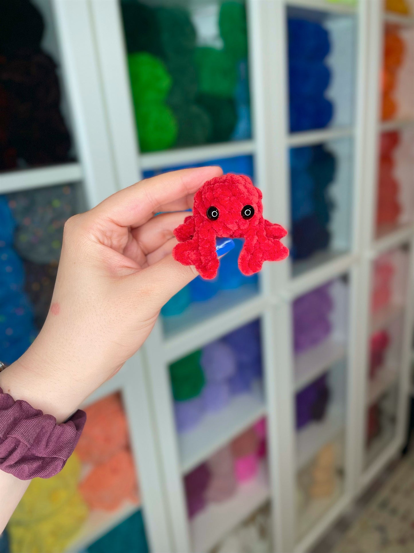 No Sew Mini Crab + Fish Crochet Patterns