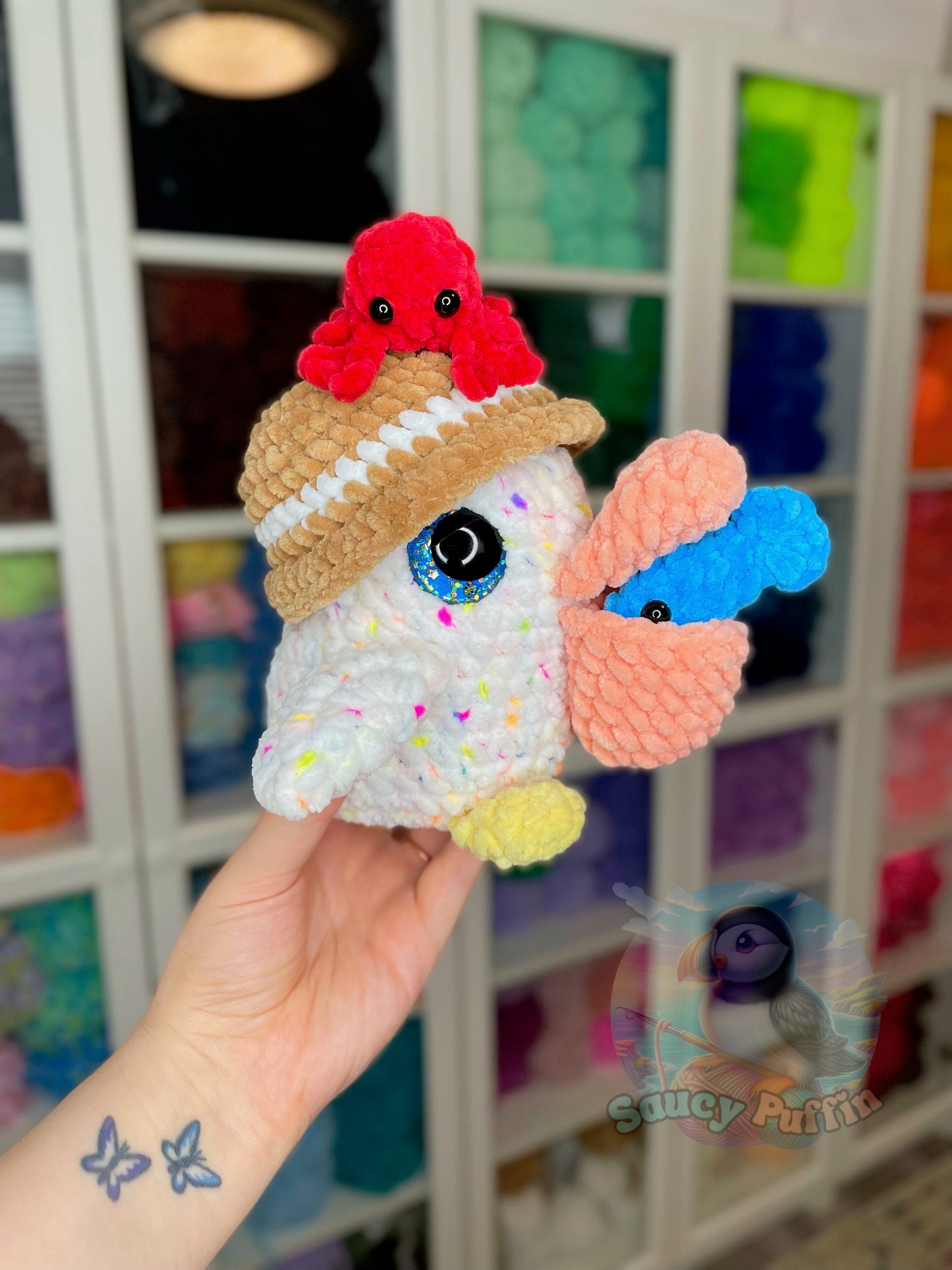 No Sew Paddy the Pelican + Friends Crochet Pattern