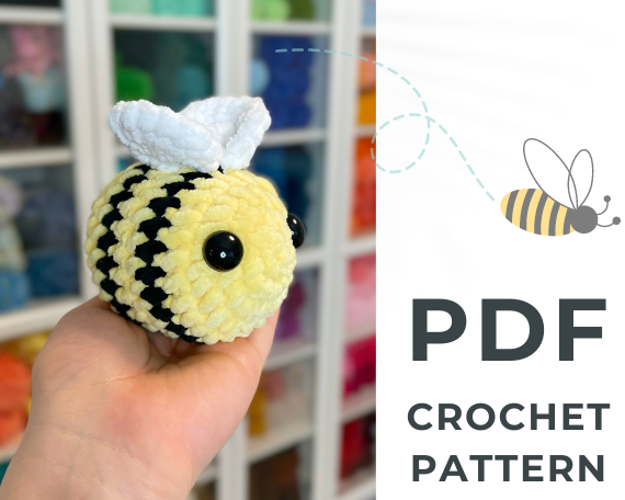 Itty Bitty Bumblebee Crochet Pattern