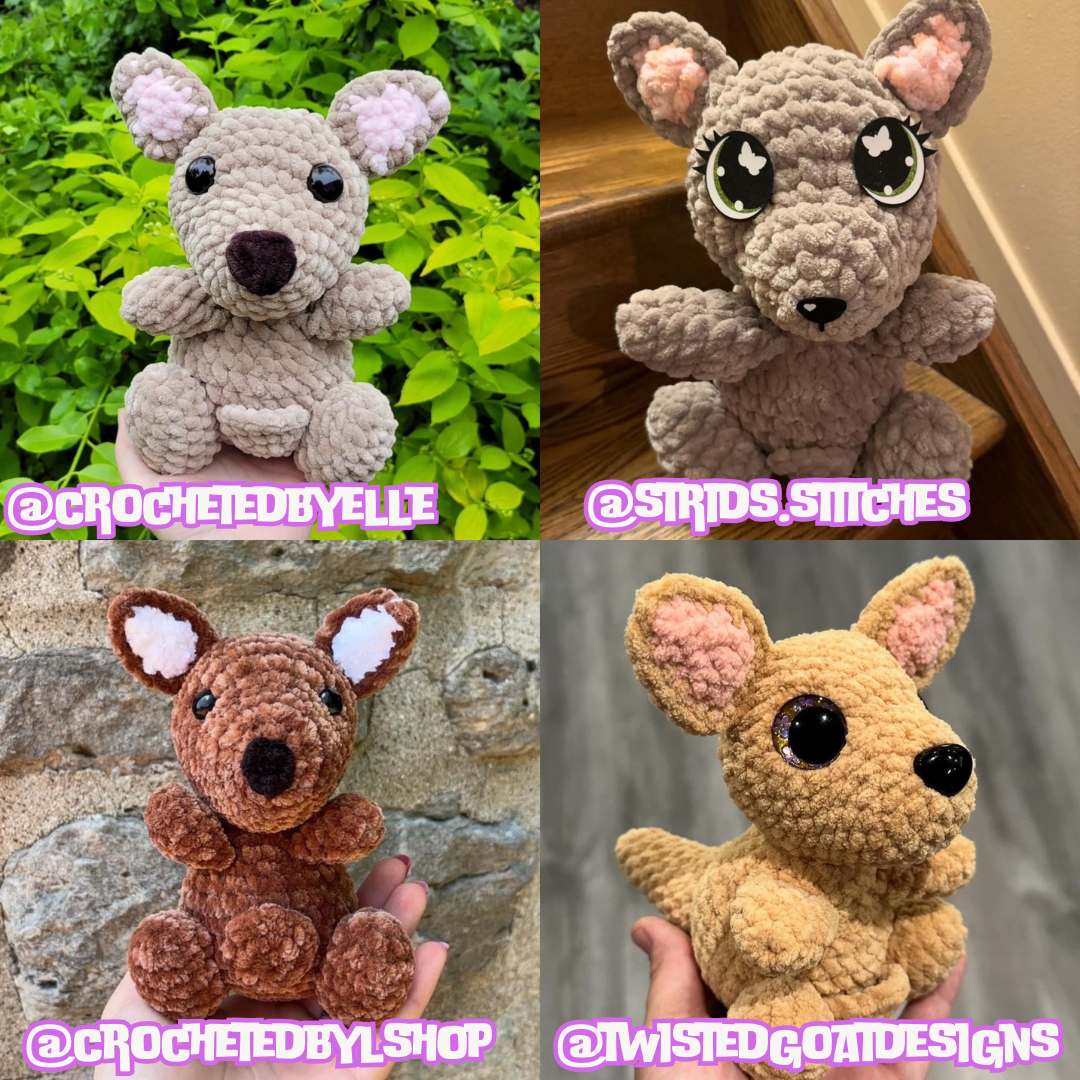 Kangaroo Crochet Pattern