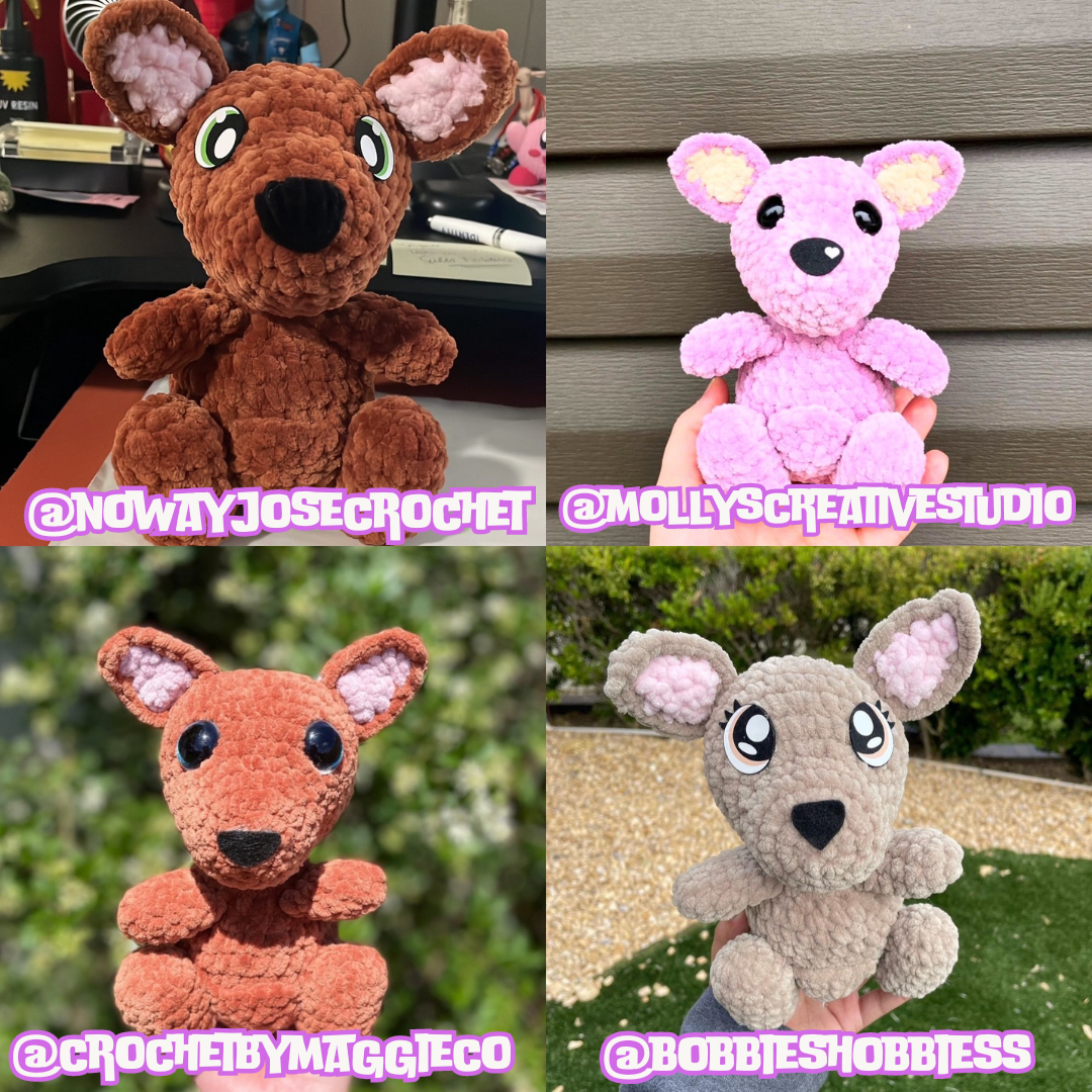 Kangaroo Crochet Pattern