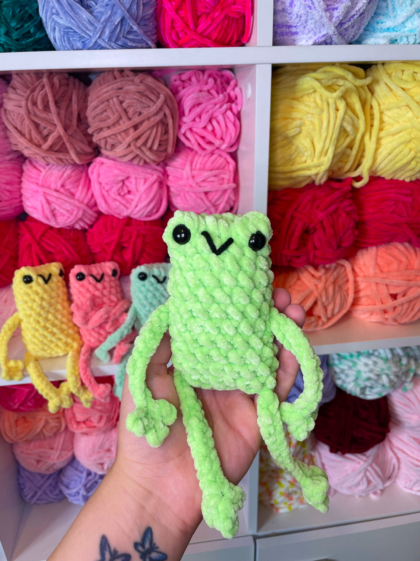 Leggy Froggy Plushie