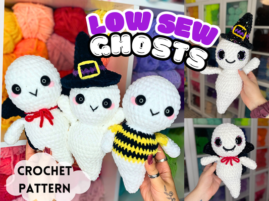 3in1 Costume Ghost Crochet Pattern