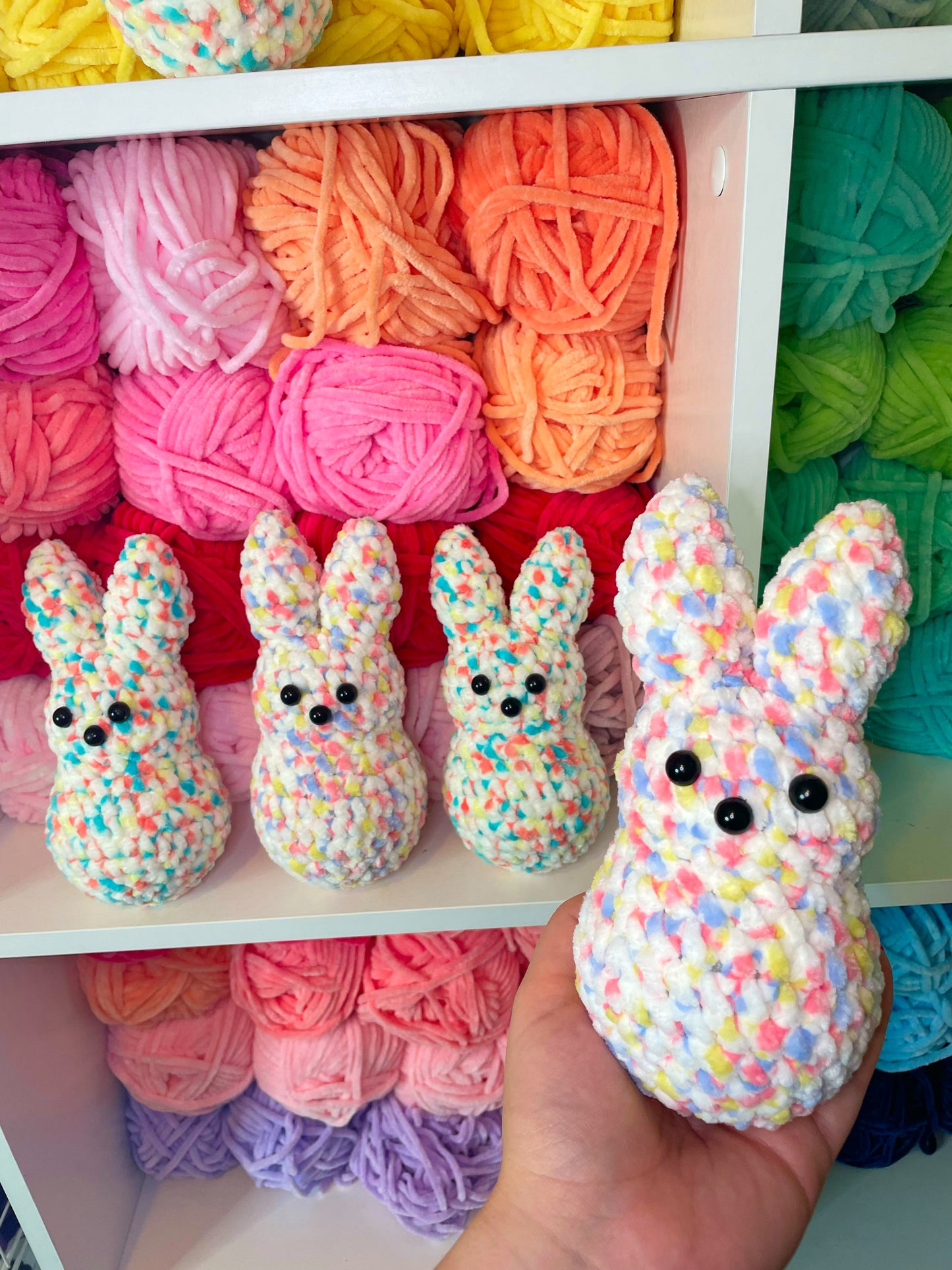 No Sew Easter Peep Crochet Pattern