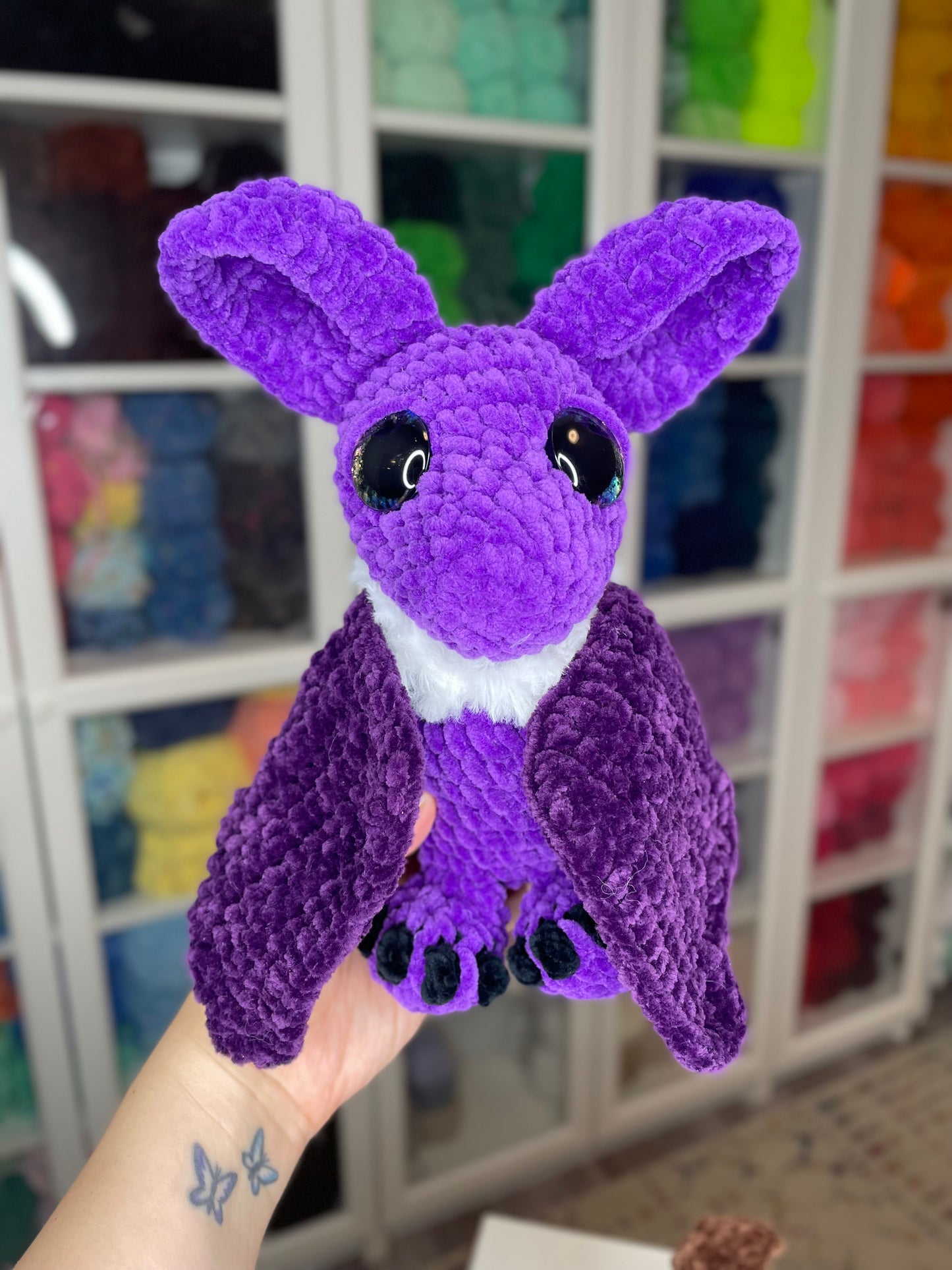 Low Sew Bat Crochet Pattern