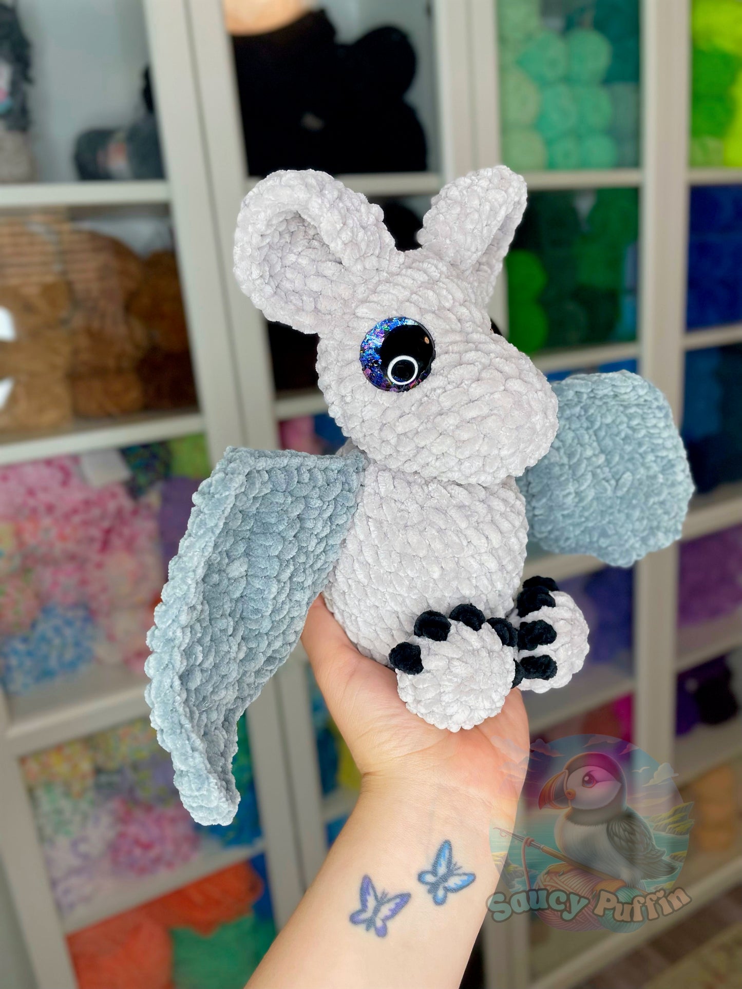 Low Sew Bat Crochet Pattern