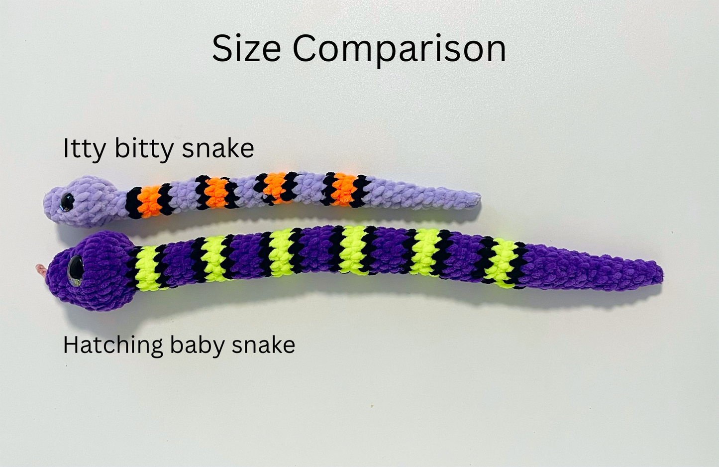 No Sew Itty Bitty Snake Crochet Pattern