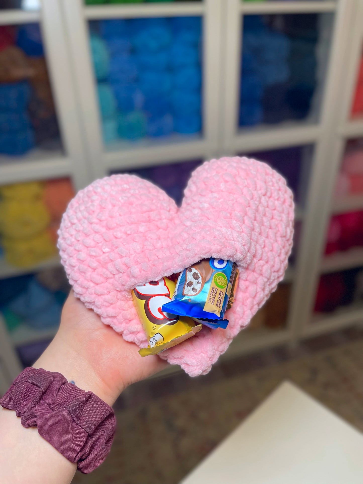 Heart Egg/Pouch Crochet Pattern