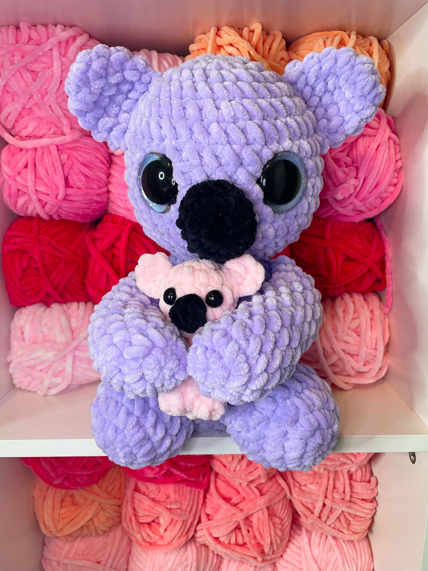Mama Koala and Baby Crochet Pattern