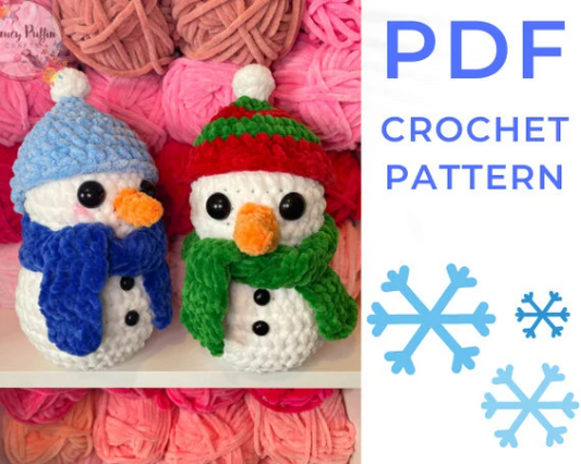 Baby Snowman Crochet Pattern