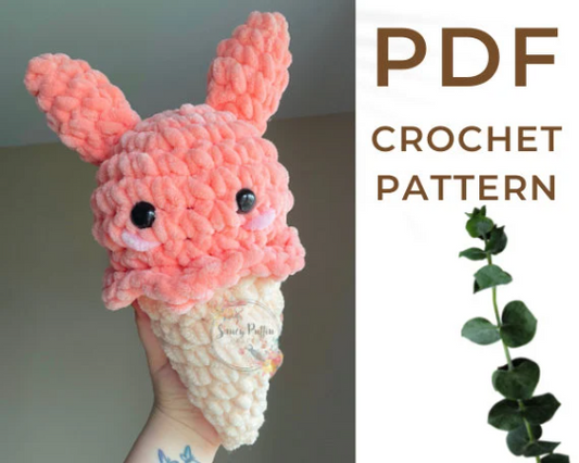 Bunny Cone Crochet Pattern