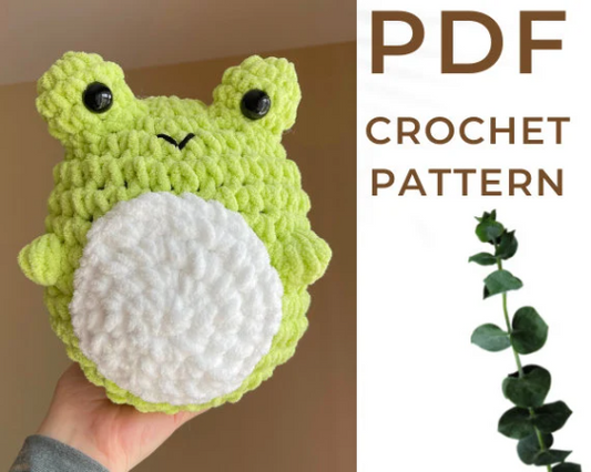 Chubby Frog Crochet Pattern