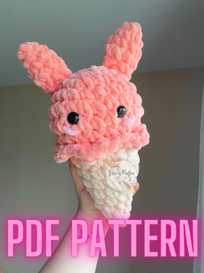 Bunny Cone Crochet Pattern